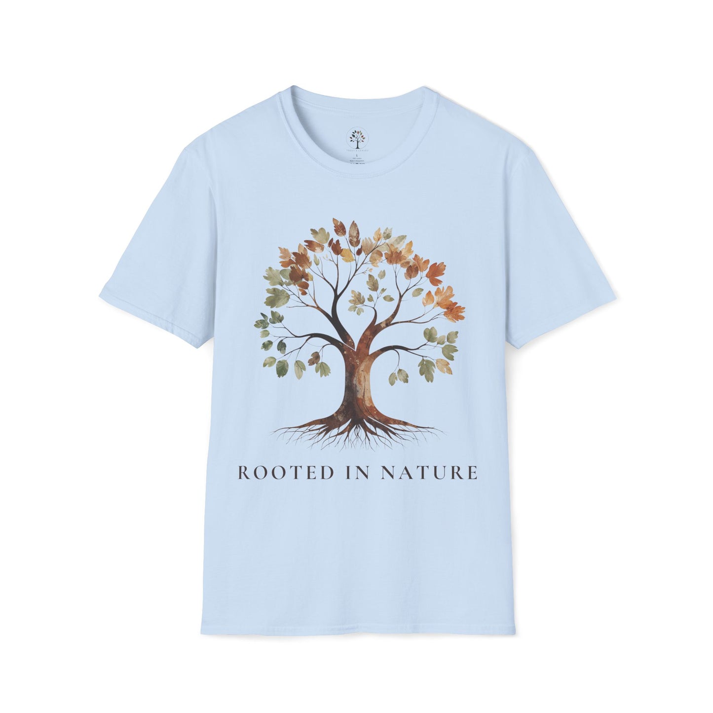 Light Blue | Rooted in Nature, front view