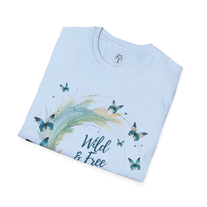 Light Blue | Wild & Free, folded view