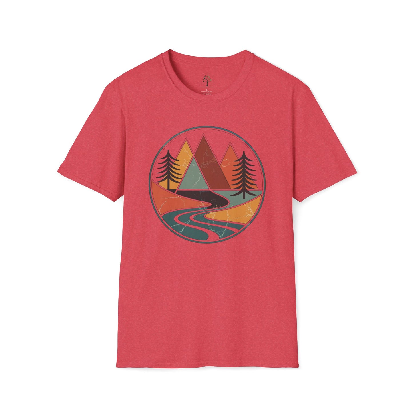 Heather Red | Retro Horizon, front view