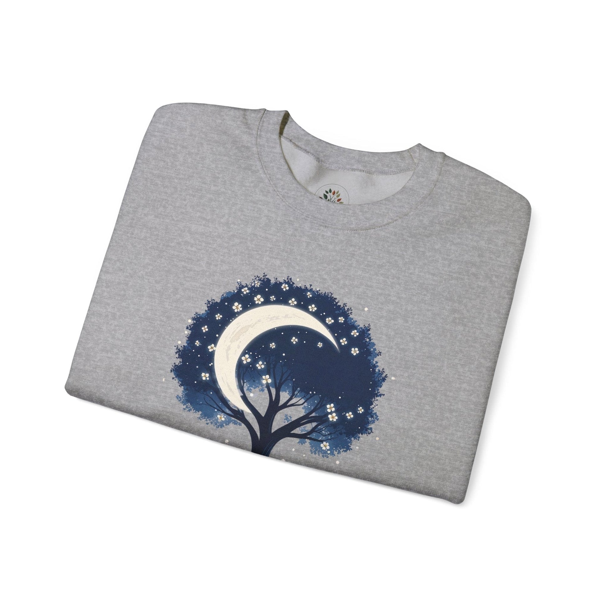 Sport Grey | Nature`s Rhythm Sweatshirt, folded view