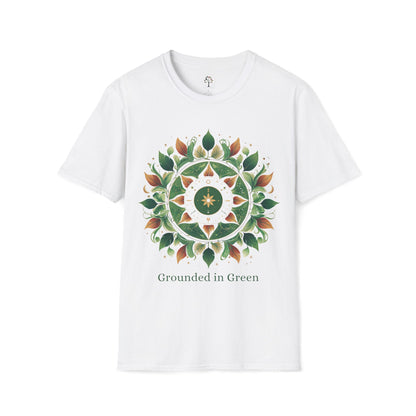 White | Grounded in Green, front view