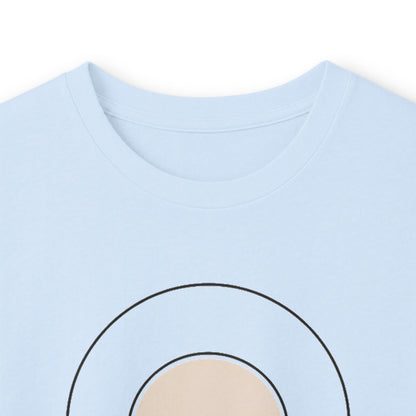 Light Blue | Dawn Long Sleeve Tee, folded view