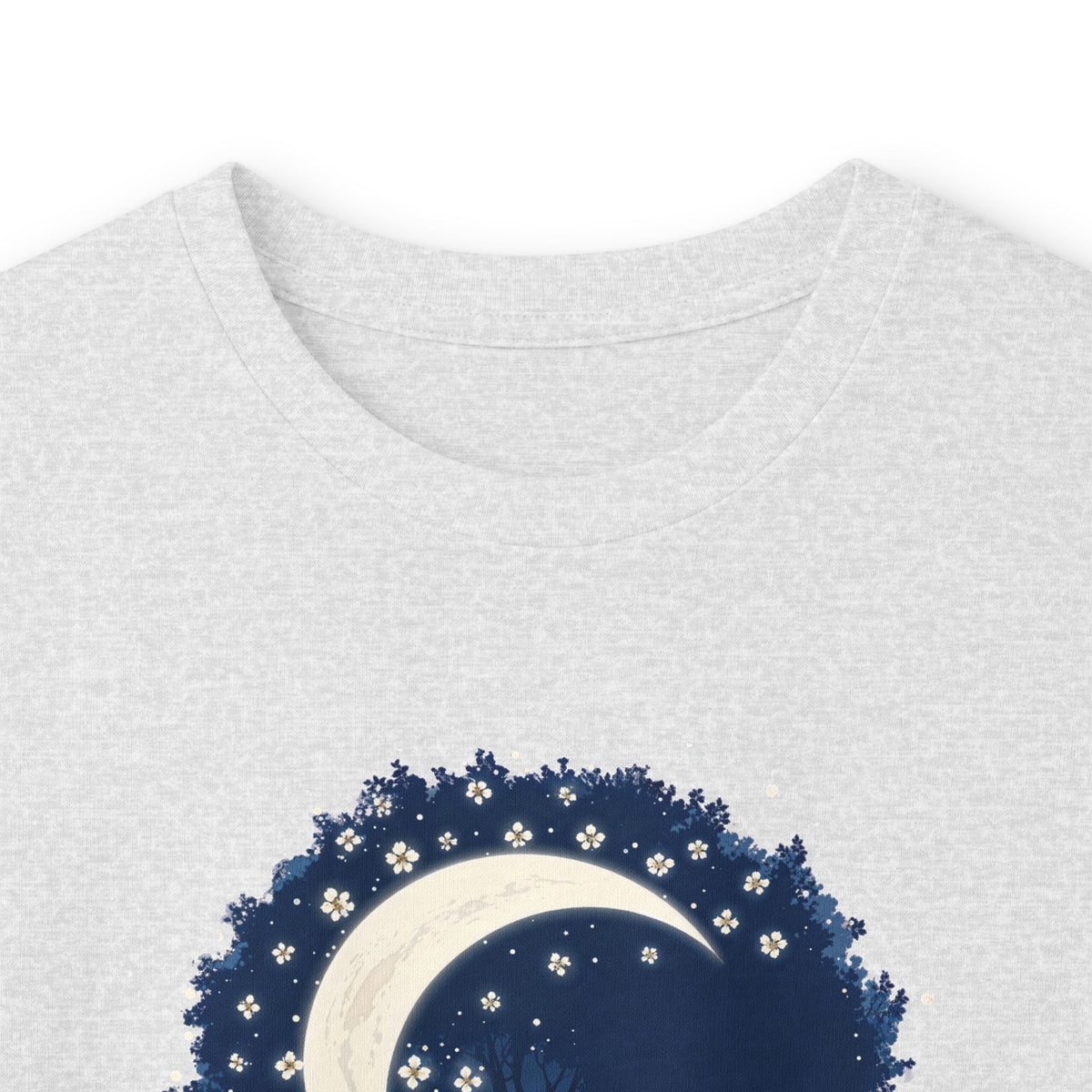 Ash | Nature's Rhythm Long Sleeve Tee, folded view