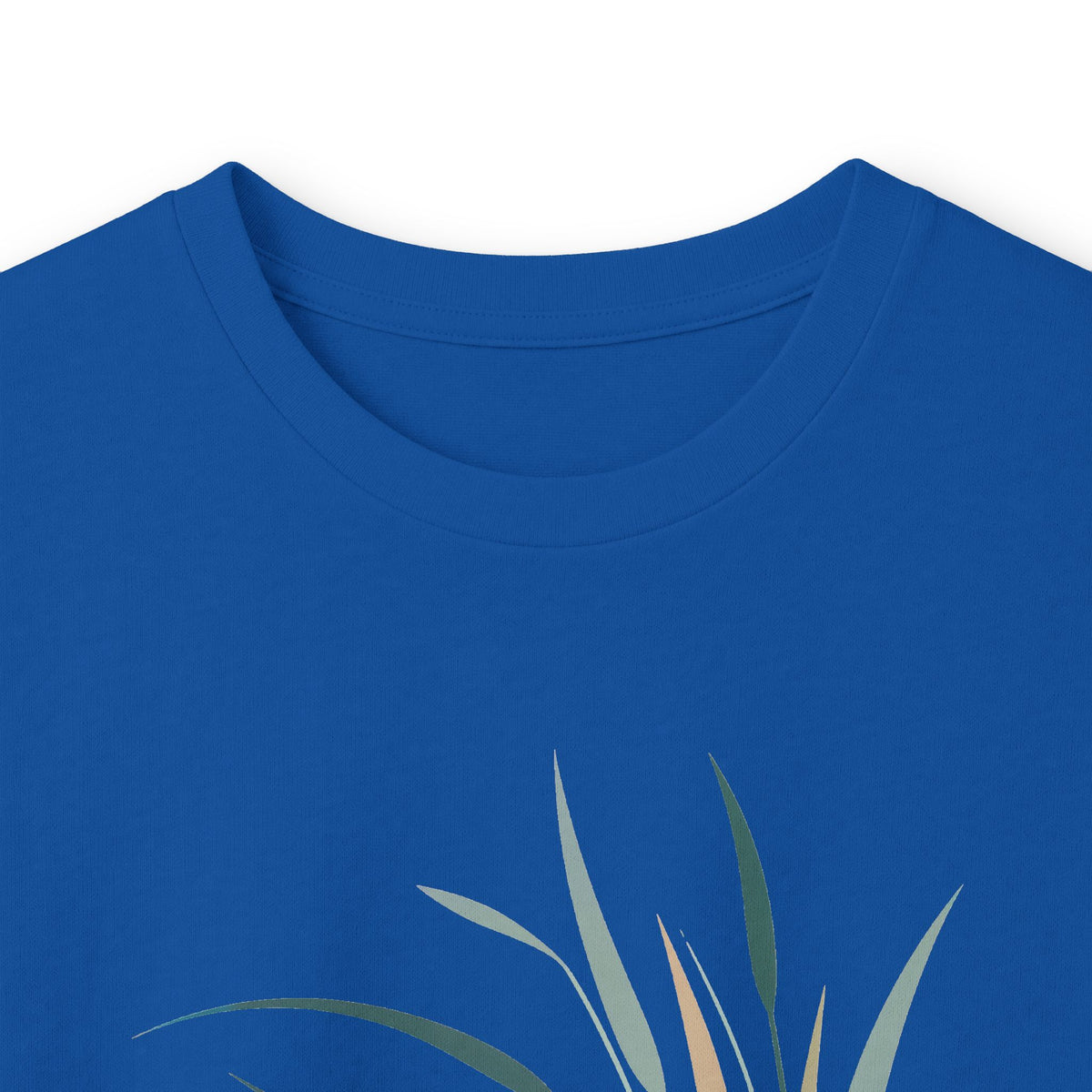 Royal | Whispers in the Breeze Long Sleeve Tee, folded view