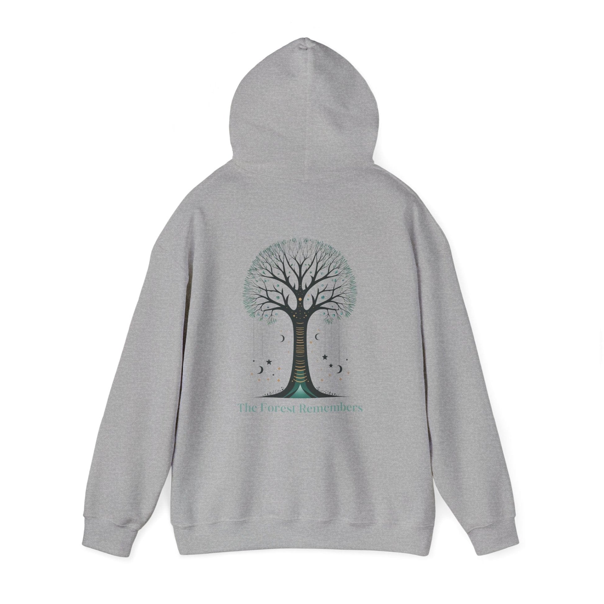 Sport Grey | The Forest Remembers Hoodie, back view 2