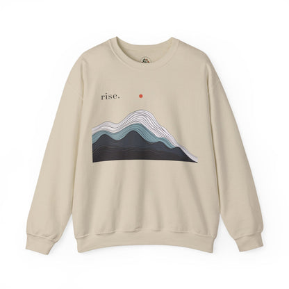Sand | Rise Sweatshirt, front view