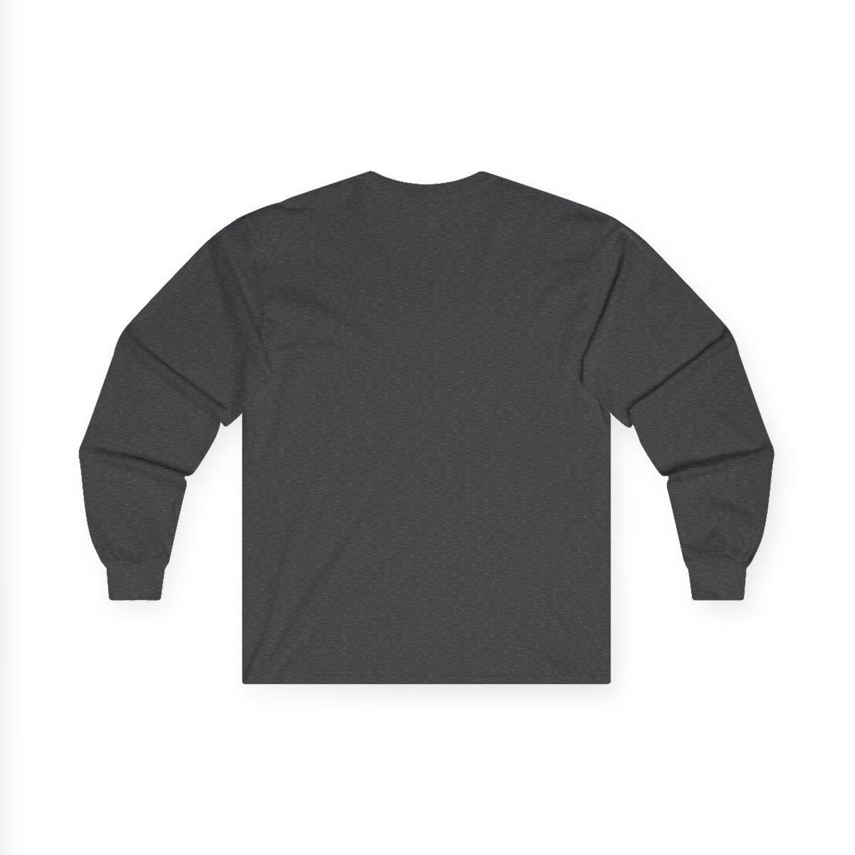 Dark Heather | Almost Long Sleeve, back view