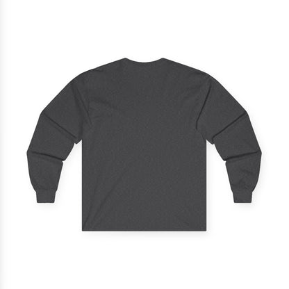 Dark Heather | Almost Long Sleeve, back view