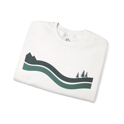White | River Sweatshirt, folded view
