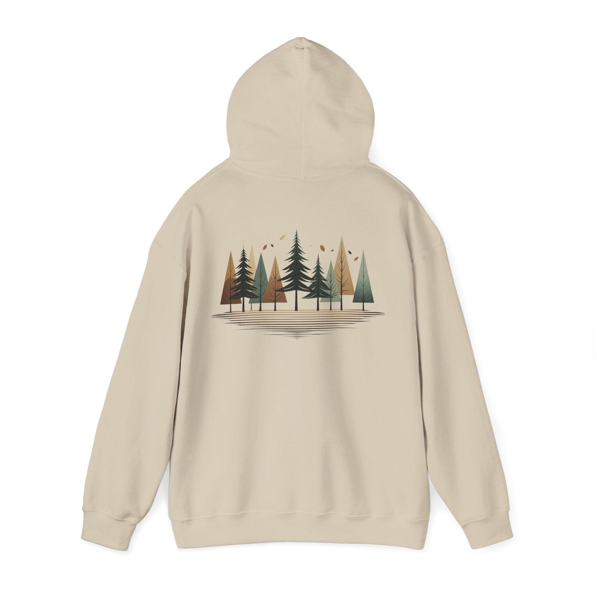 Sand | Forest Rhythm Hoodie, back view 2