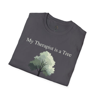 Charcoal | My Therapist is a Tree, folded view