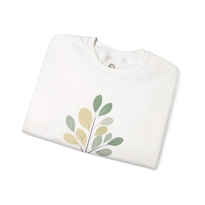 White | Breathe Sweatshirt, folded view