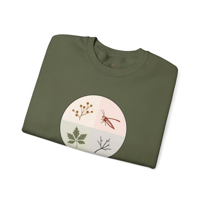Military Green | Timeless Sweatshirt, folded view
