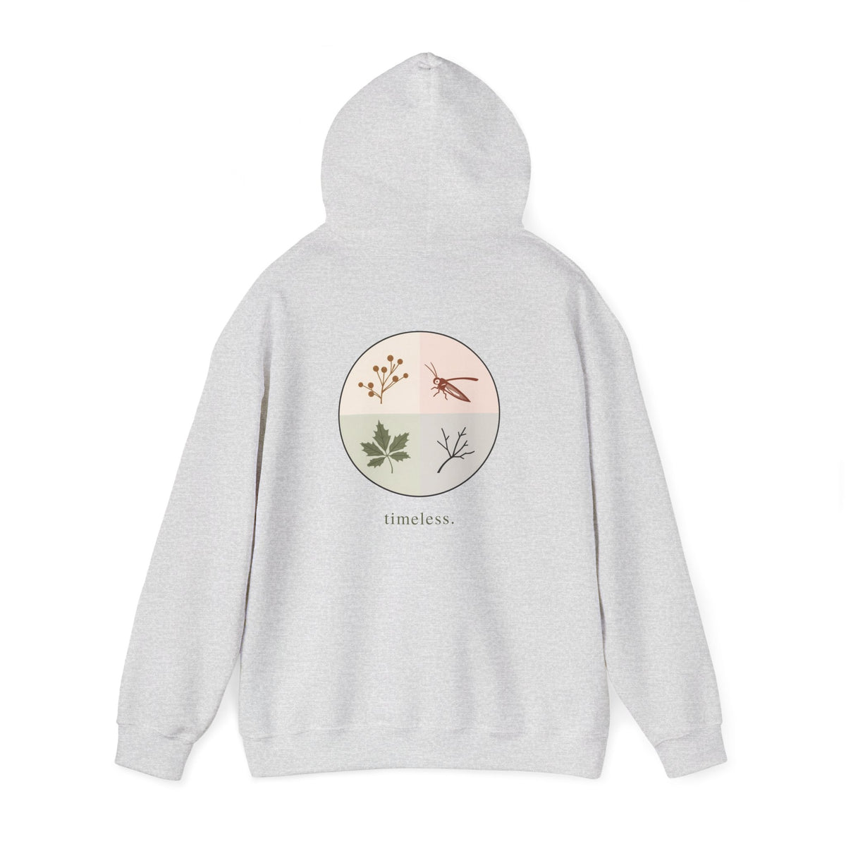 Ash | Timeless Hoodie, back view 2