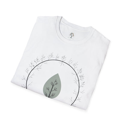 White | Leaf of Life, folded view