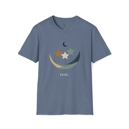Heather Indigo | Rest, front view