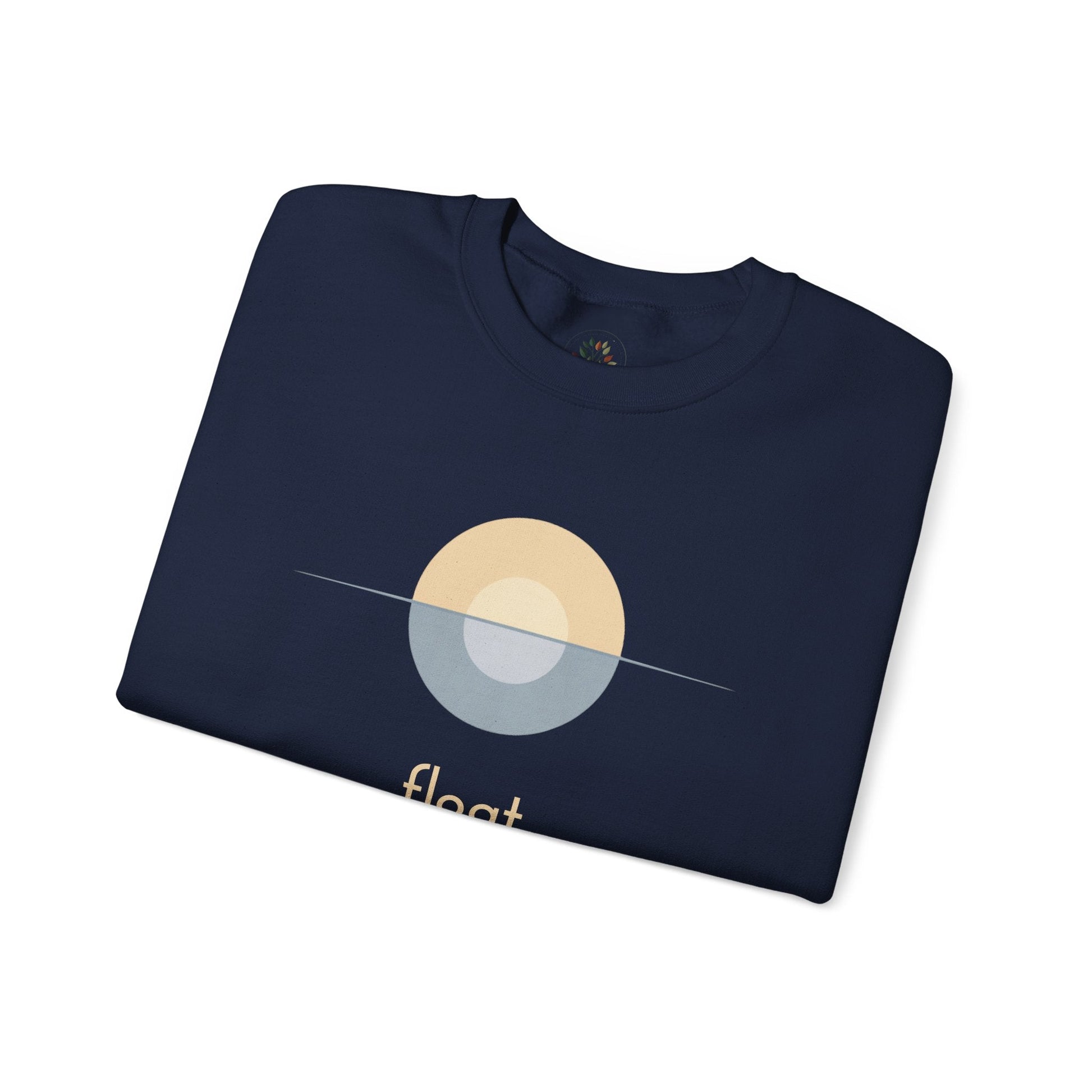 Navy | Float Sweatshirt, folded view
