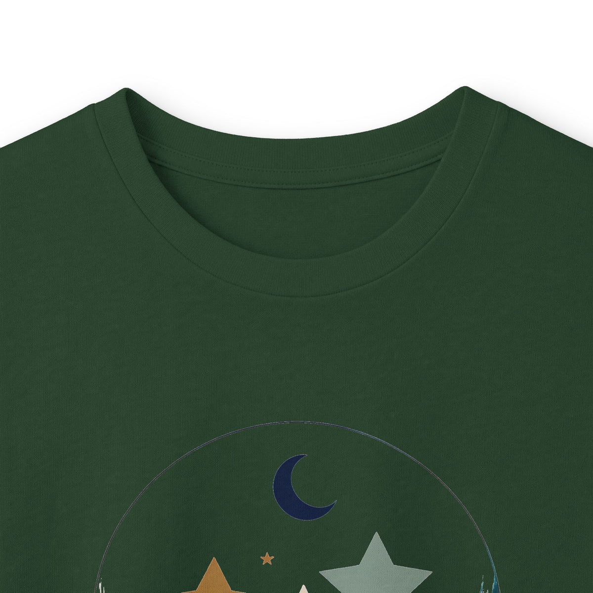 Forest Green | Rest Long Sleeve Tee, folded view