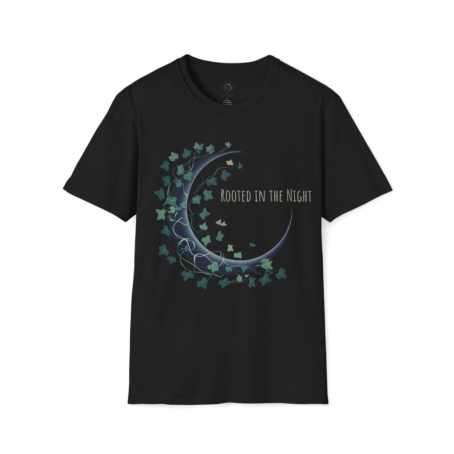 Black | Rooted in the Night, front view