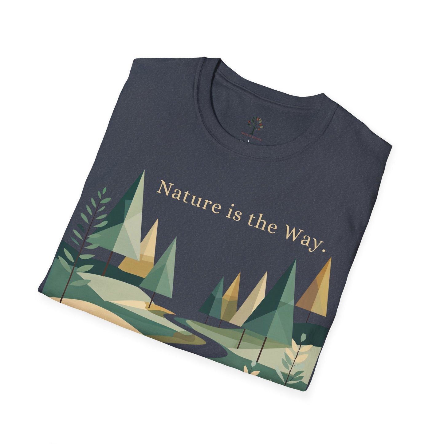 Heather Navy | Nature is the Way, folded view