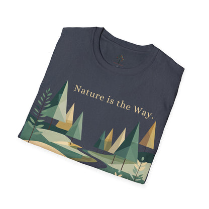 Heather Navy | Nature is the Way, folded view