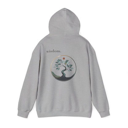 Sport Grey | Wisdom Hoodie, back view 2