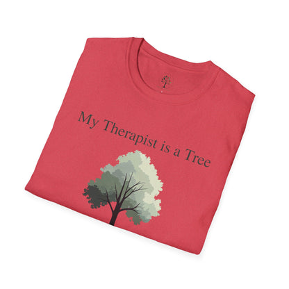 Heather Red | My Therapist is a Tree, folded view