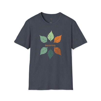 Heather Navy | Becoming, front view