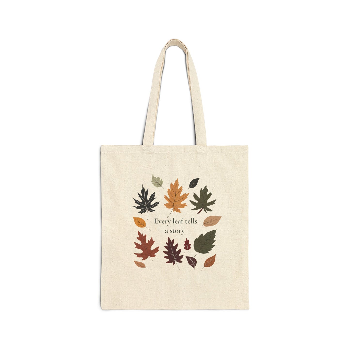 Every Leaf tells a Story Tote Bag