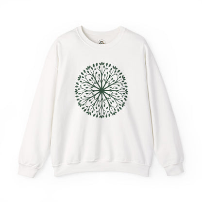 White | Connected Sweatshirt, front view