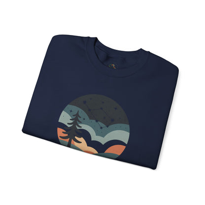 Navy | North Sweatshirt, folded view