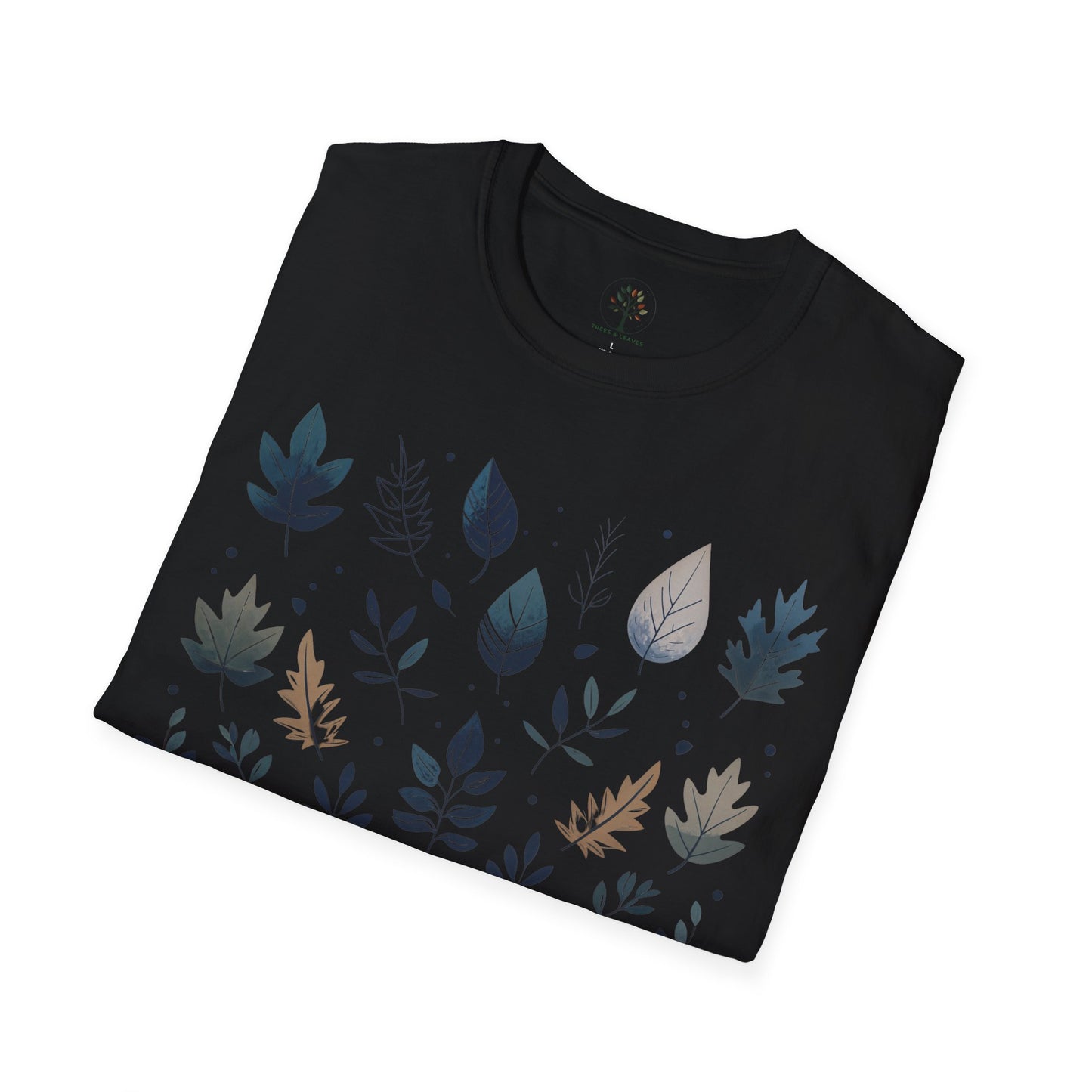 Black | Botanical Harmony, folded view