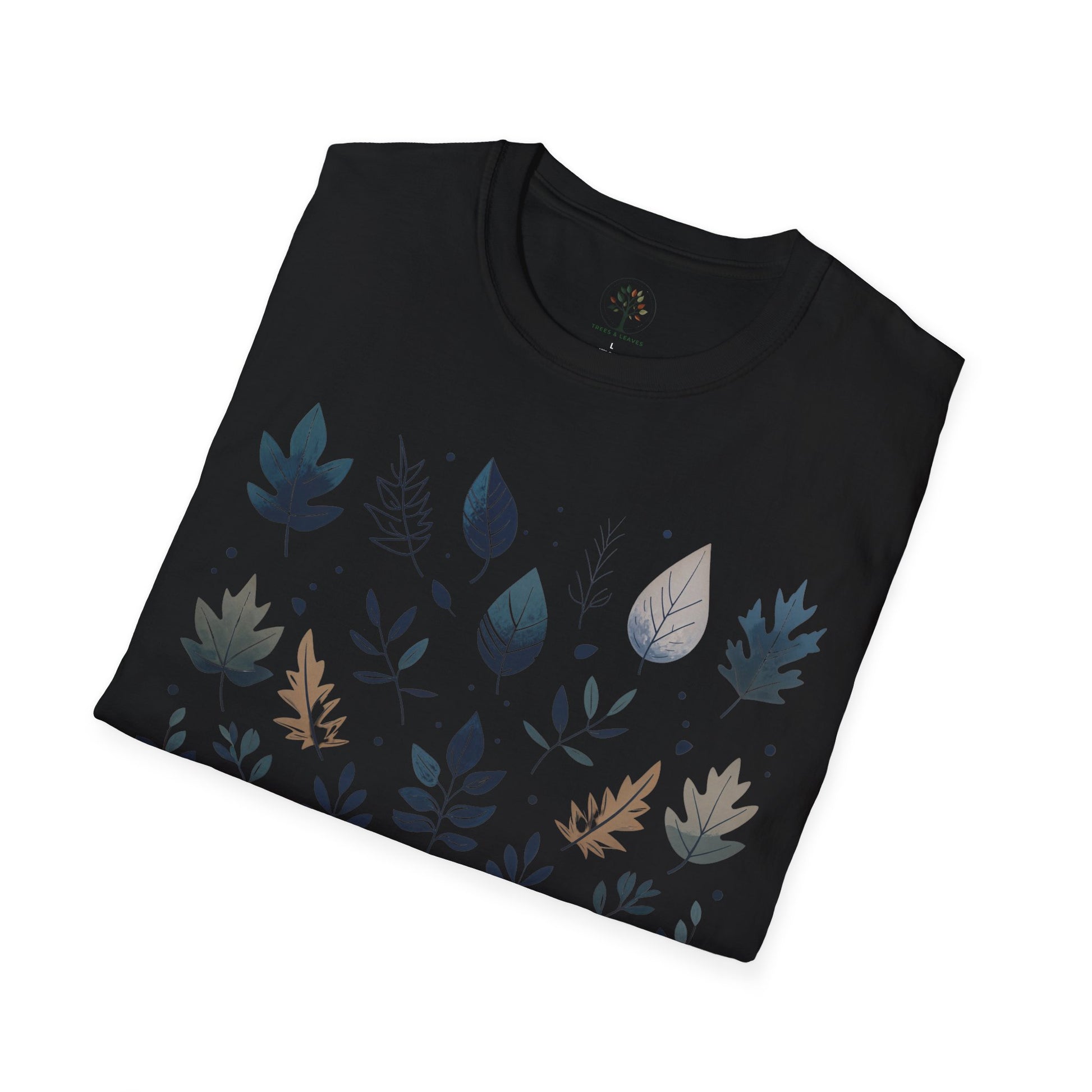 Black | Botanical Harmony, folded view
