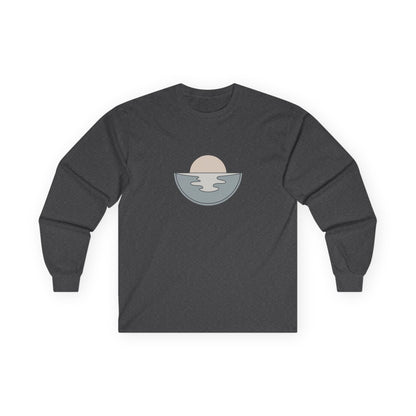 Dark Heather | Dawn Long Sleeve Tee, front view