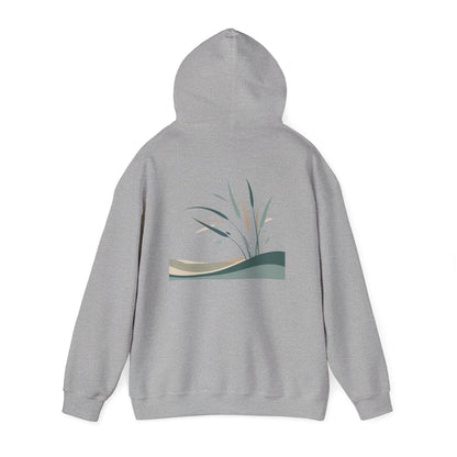 Sport Grey | Whispers in the Breeze Hoodie, back view 2