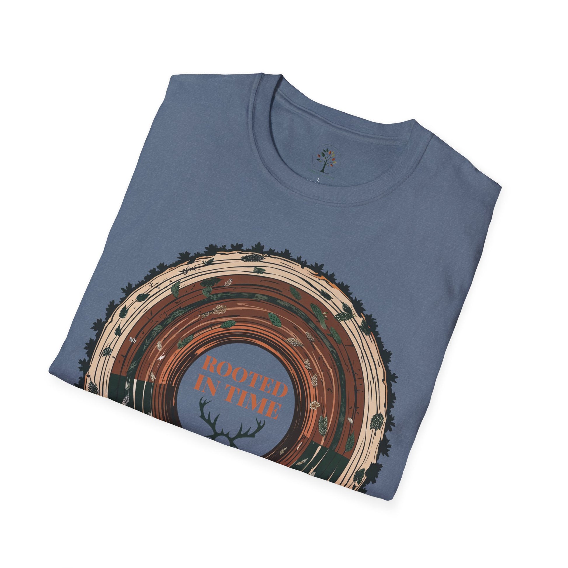Heather Indigo | Rooted in Time, folded view