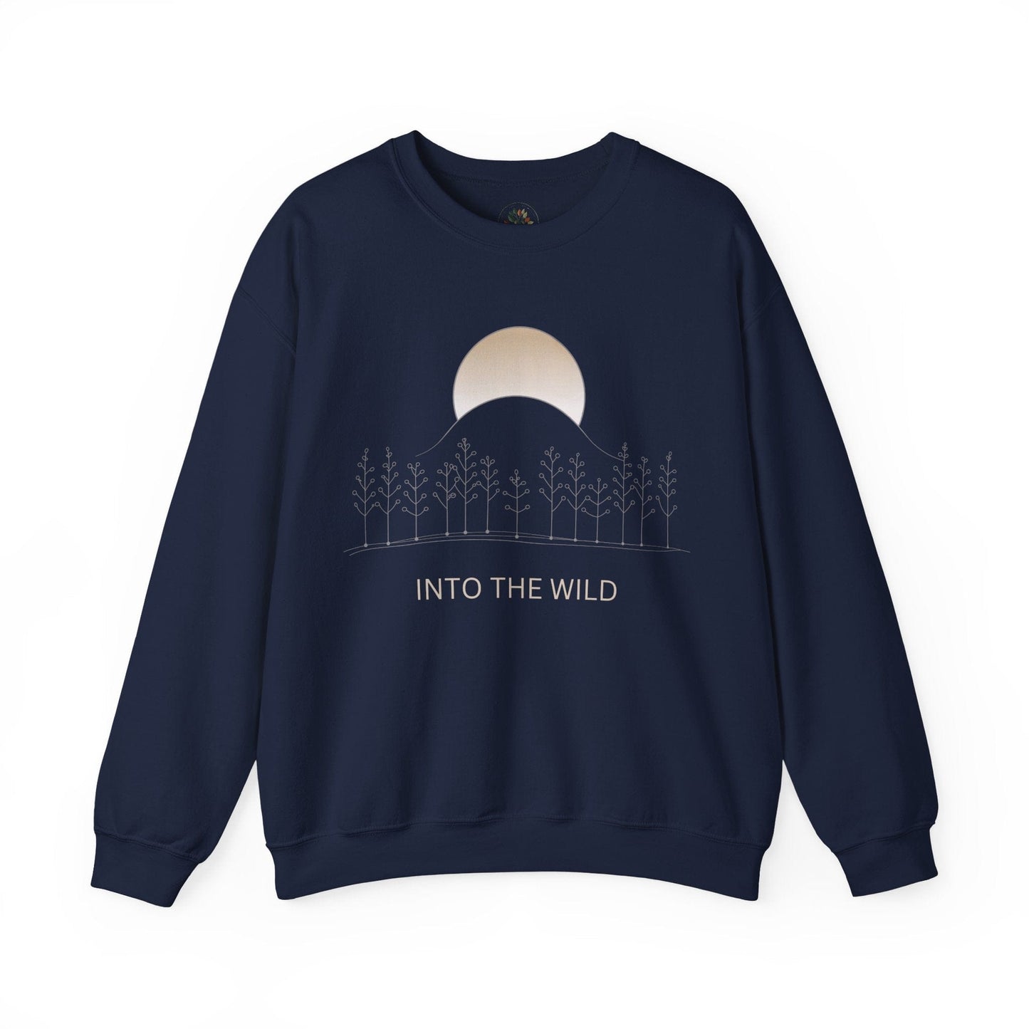 Navy | Into the Wild Sweatshirt, front view