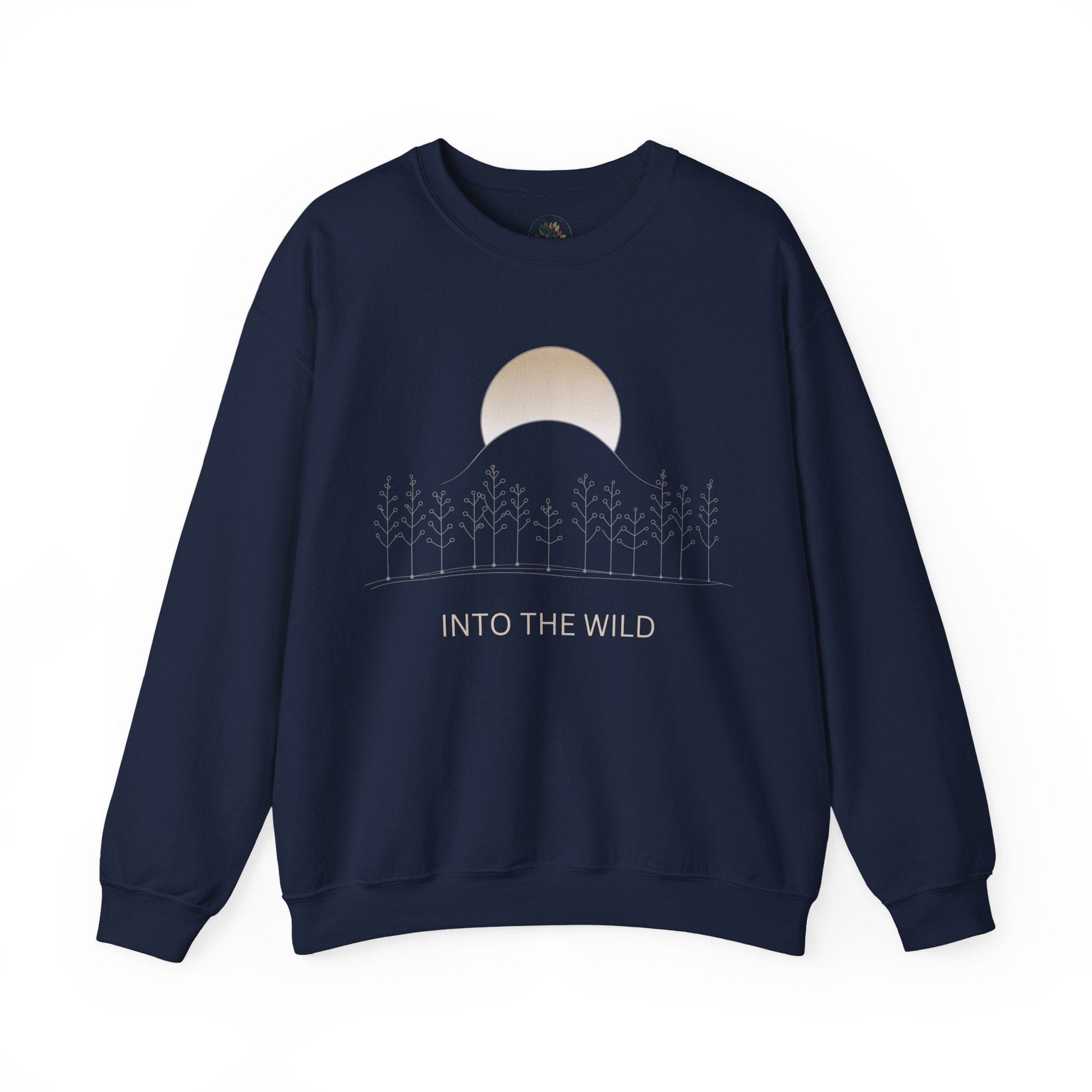 Navy | Into the Wild Sweatshirt, front view
