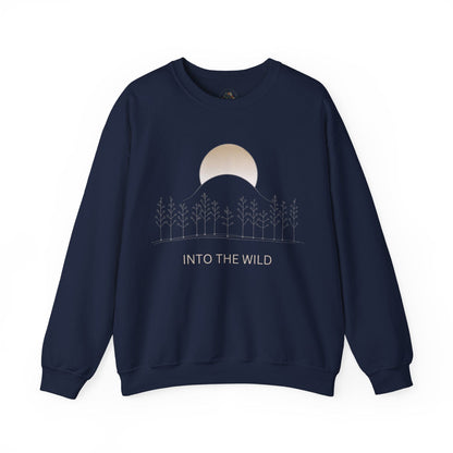 Navy | Into the Wild Sweatshirt, front view