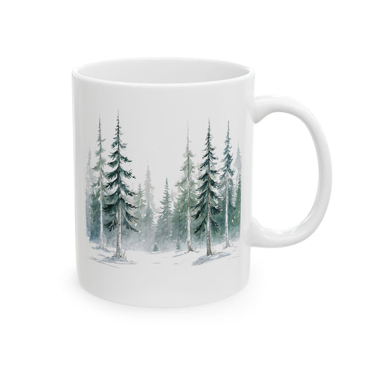 Snowfall Forest Mug