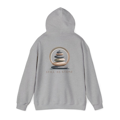Sport Grey | Still as Stone Hoodie, back view 2