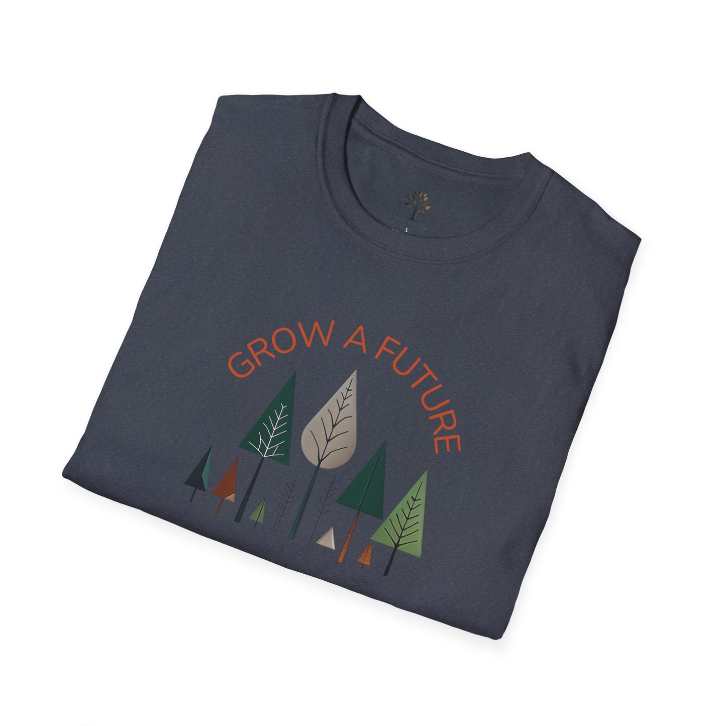 Heather Navy | Grow a Future, Plant a Tree!, folded view