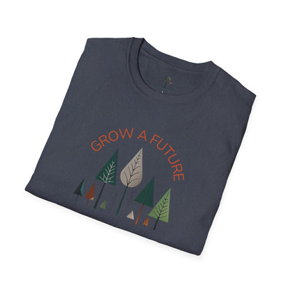 Heather Navy | Grow a Future, Plant a Tree!, folded view