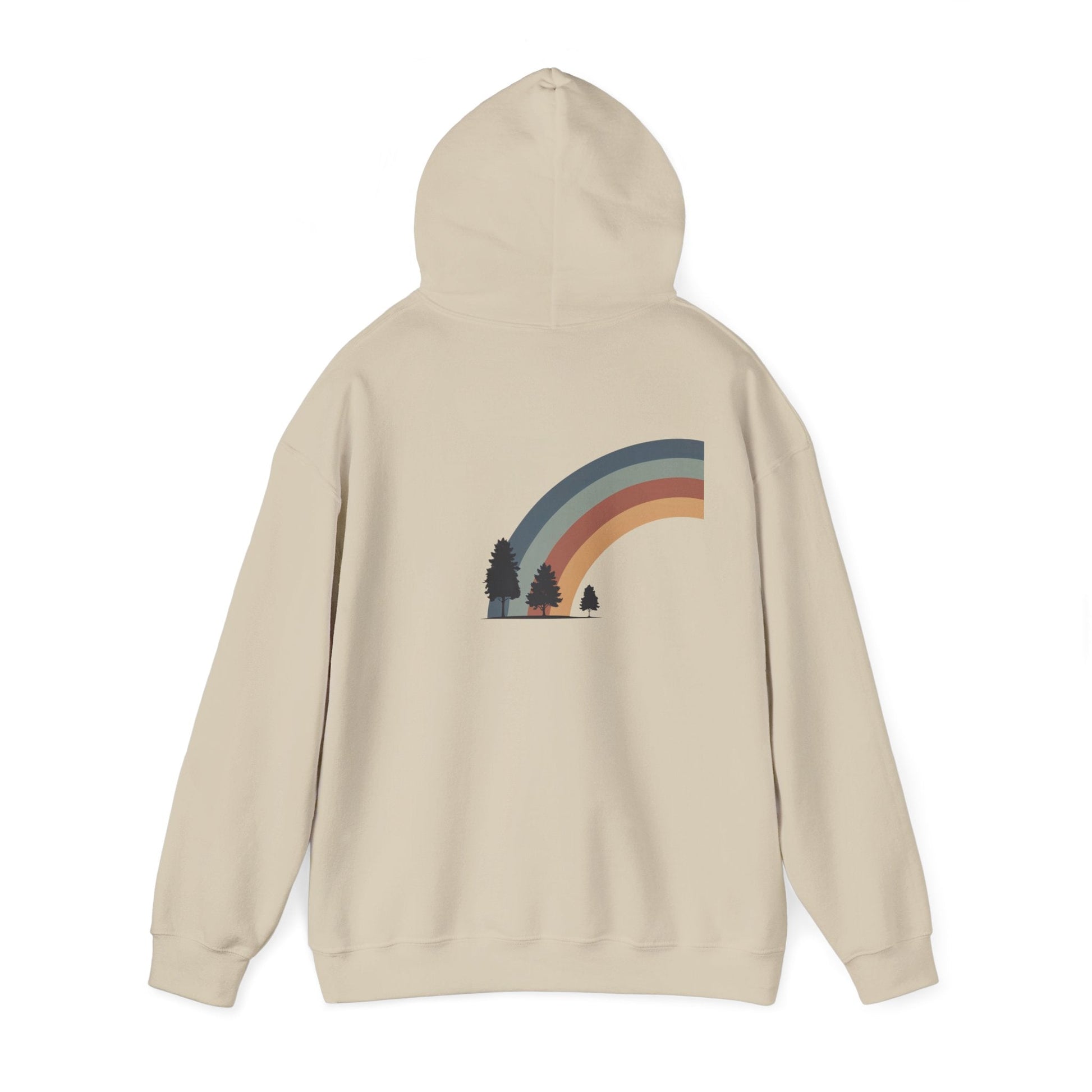 Sand | Horizon Arch Hoodie, back view 2