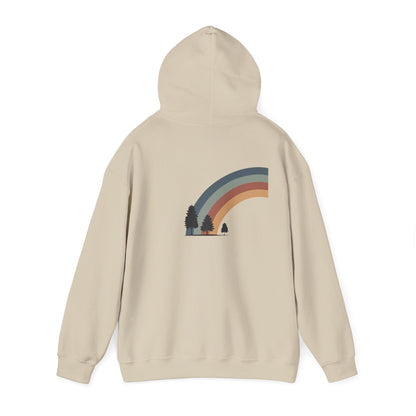 Sand | Horizon Arch Hoodie, back view 2
