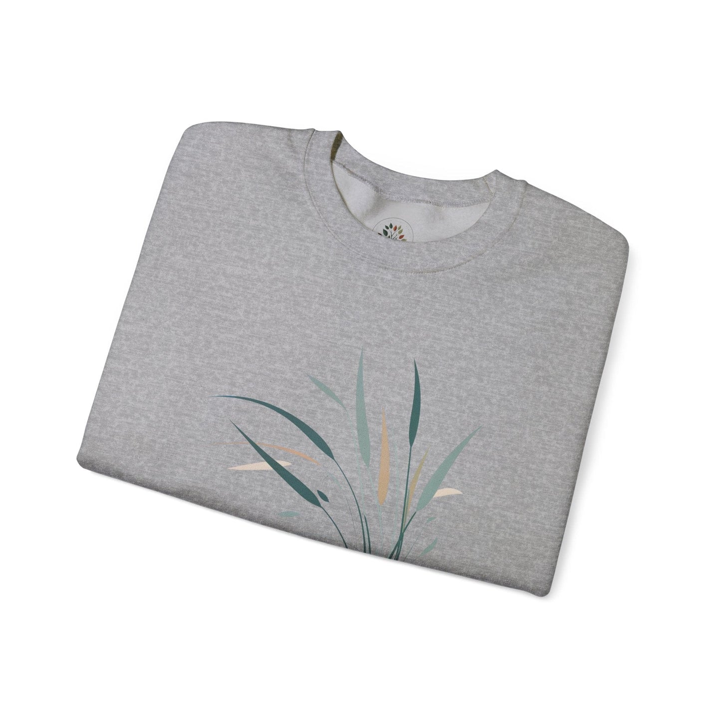 Sport Grey | Whispers in the Breeze Sweatshirt, folded view