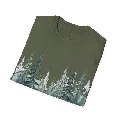 Military Green | Still as the Pines, folded view