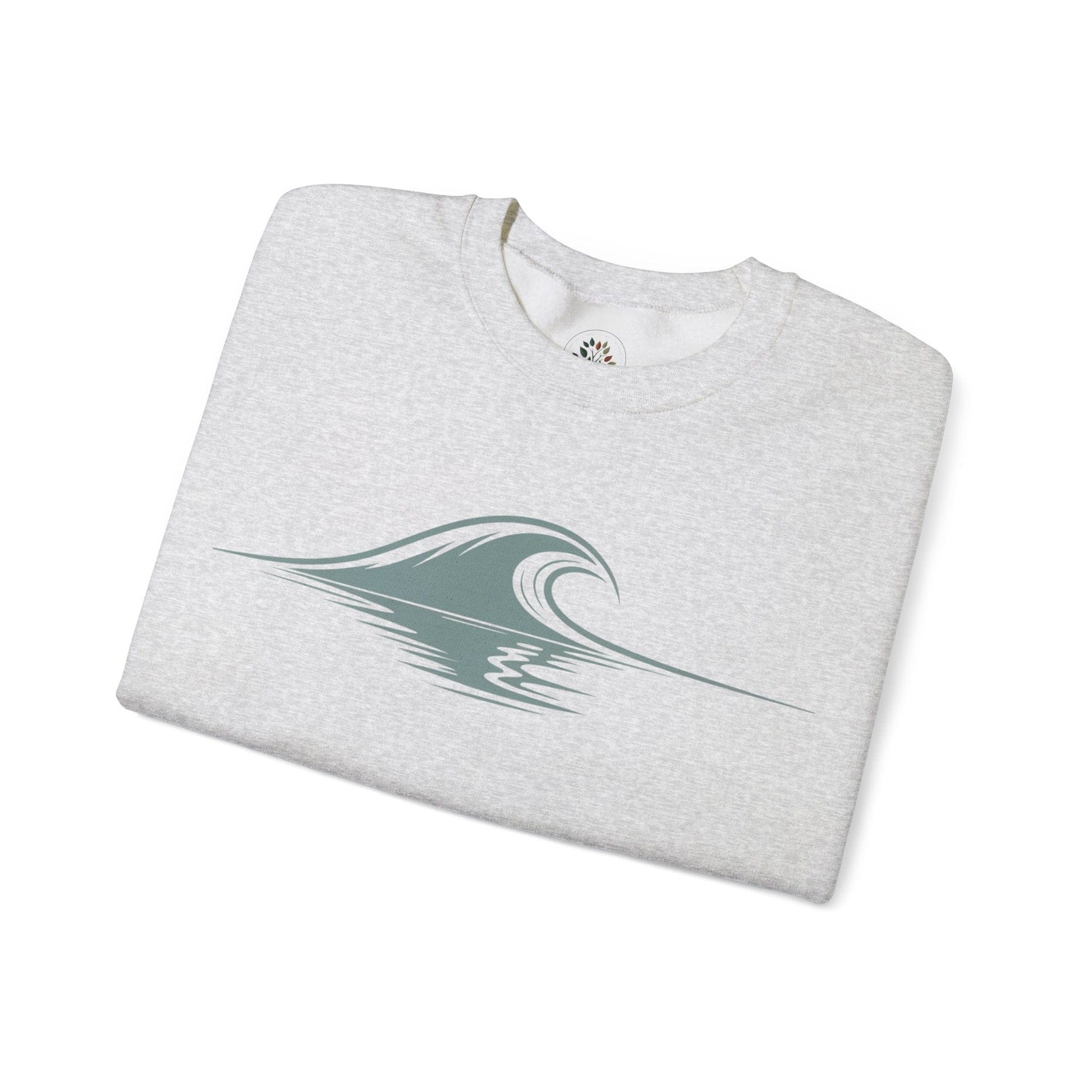 Ash | Drifted Sweatshirt, folded view