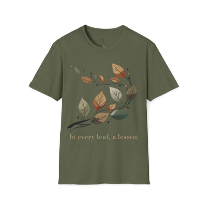 Military Green | In every leaf, a lesson, front view