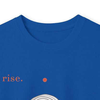Royal | Rise Long Sleeve Tee, folded view